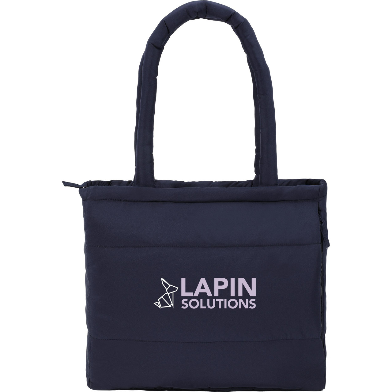 Sac Fourre-Tout 2 En 1 Gresonic - Ordinateur 15.6" + Compartiment Isotherme Déjeuner - Matelassé Femmes