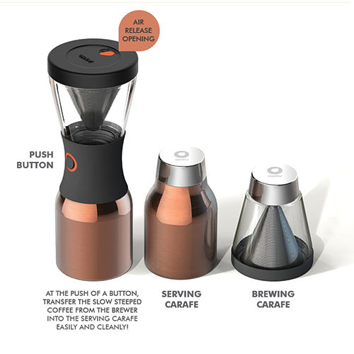 Cafetiere Cold Brew, personnalisee avec votre logo # 5002