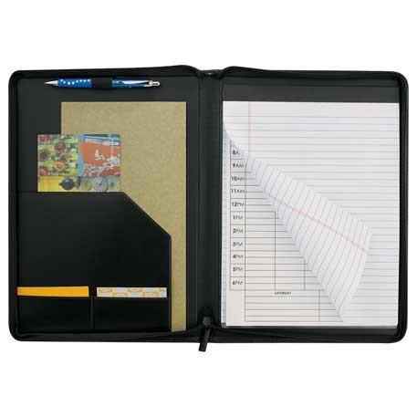 Windsor Impressions Zippered Padfolio  -  Ecritoire padfolio portfolio #5309
