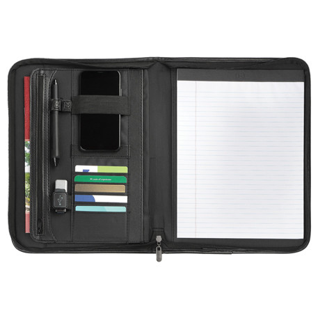  Burke Zippered Padfolio-  Ecritoire padfolio portfolio #5320