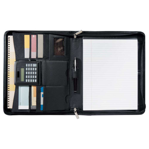 Manhattan Zippered Padfolio - Ecritoire padfolio portfolio #5360