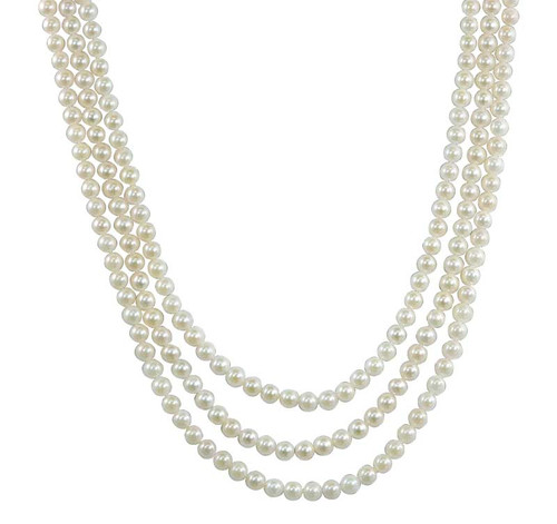 Collier de perles - Pearl necklace  # 5592