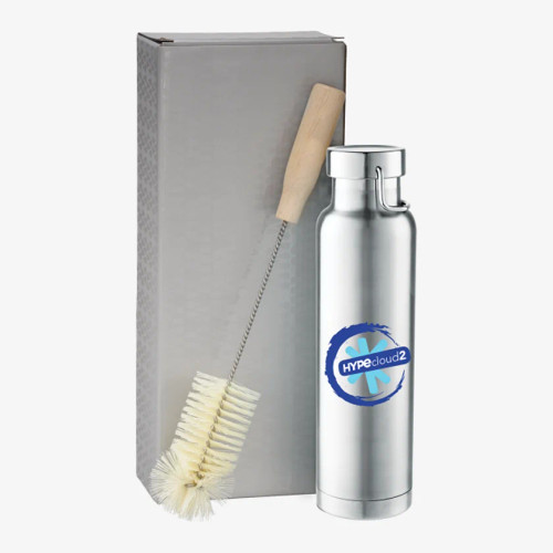 Bouteille à vide Thor en cuivre avec brosse 22oz # 6012