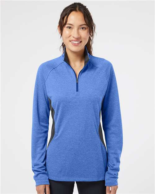 Chandail léger à glissière un quart pour femmes # 6729