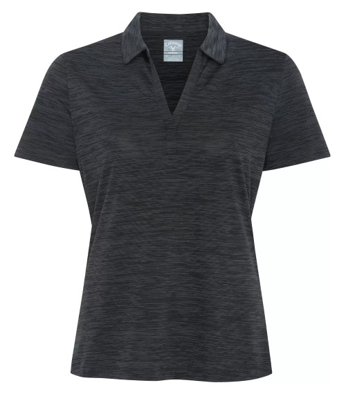CALLAWAY POLO TEXTURÉ À RAYURES BRISÉES POUR FEMMES # 6774