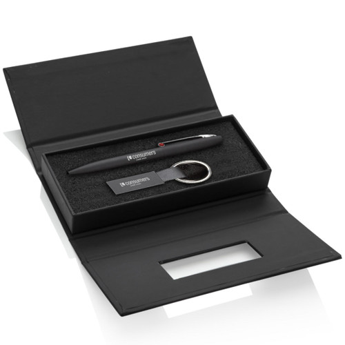 Set cadeau stylo Banos/bagues à clés # 7181