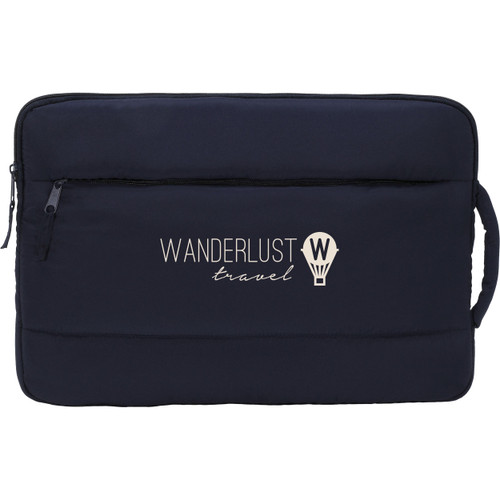 Housse d'ordinateur 15" recyclée matelassée #7257