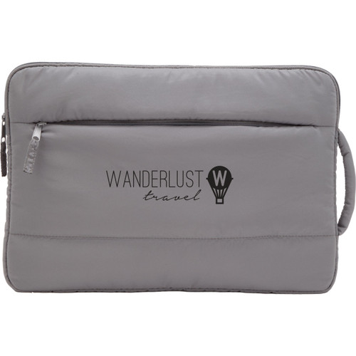 Housse d'ordinateur 15" recyclée matelassée #7257