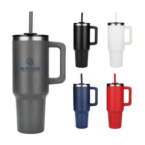 Mega Mug 40 onces, écoresponsable avec paille # 7265