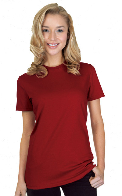 T-shirt en coton biologique pour dames # 7335