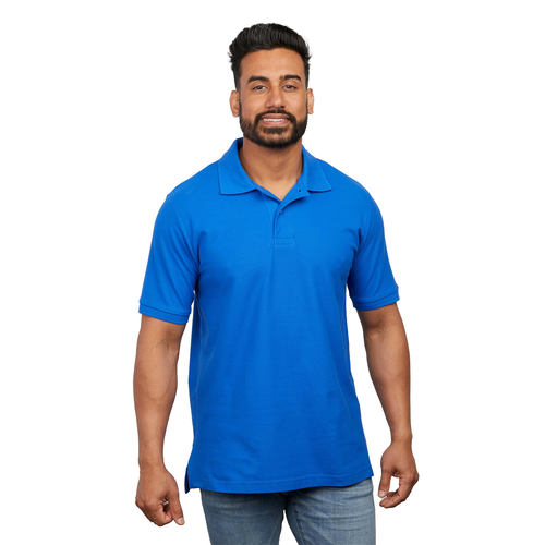 PALO Short Sleeve 100% Coton Pique Polo - Hommes # 7404