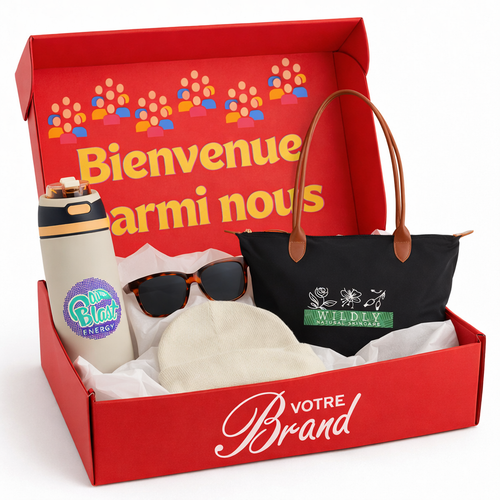 Coffret corporatif clé en main avec livraison directe multi-adresses #7624