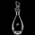Decanteur en cristal Juliette avec Bouchon 32oz #1338
