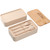 Boite a lunch Bento  faite de fibre de bambou # 5724