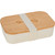 Boite a lunch Bento  faite de fibre de bambou # 5725