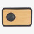 Haut-parleur Bluetooth en bambou naturel Boundary # 6029