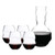 Carafe Swirl et ensemble rouge Swirl # 6368