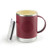 Ensemble de 2 Tasses en ceramique moderne, dans une boite en metal # 6409
