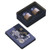 Ensemble de 2 verres a whisky dans une boite en metal # 6412