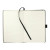 JournalBook® de 5,5" x 8,5" relié en cuir recyclé FSC® Mixte # 6492