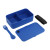 Boîte à bento en plastique recyclé # 6536