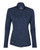 Chandail mélange léger à glissière 1/4 pour femmes # 6718