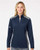 Veste à glissière complète en tissu mixte texturé pour femme # 6719