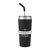 Gobelet sous vide Faye 20oz avec paille en inox # 7132