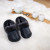 Pantoufles style paresseuse en cuir, pour dames, faites au Quebec # 7231