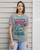 T-shirt col rond femme # 7353