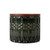 Bougie Horizon 296 ml bourgogne en verre avec couvercle en bois d’acacia Spector & Co.