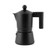 Ensemble café Pembroke noir avec cafetière moka en aluminium et gobelet en acier inoxydable