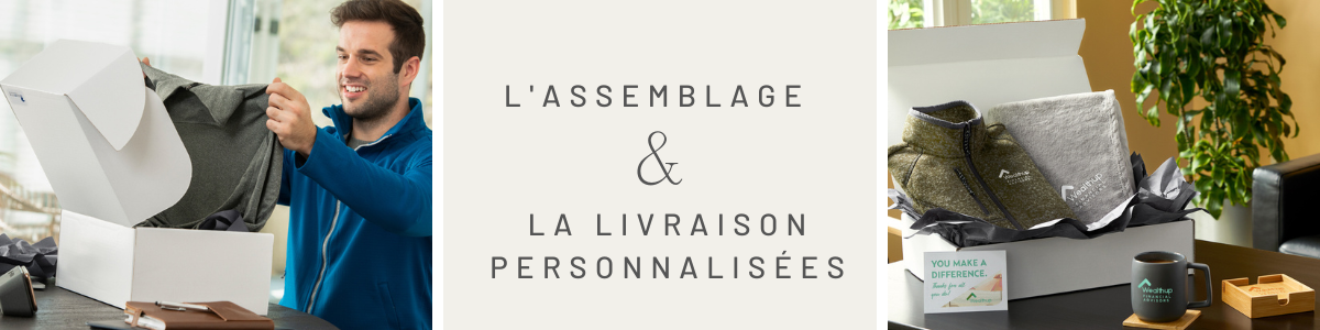 Livraison de cadeaux corporatifs