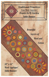 Pennies In My Garden Table Runner 