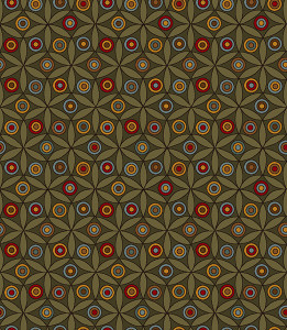 Rustic Homestead Petals & Pennies Green  9644-66 SOLD OUT