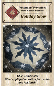 Snowy Glow Candle Mats