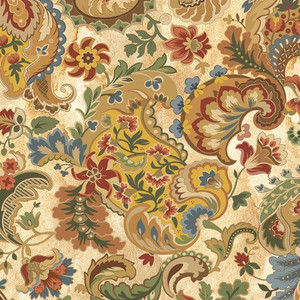 Treasured Past Fabric  R621362D Multi Master Piece     