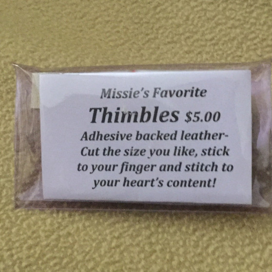 Missie's Favorite Suede Thimbles