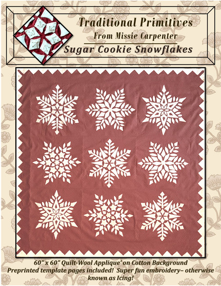 Sugar Cookie Snowflakes (Scroll down for details)