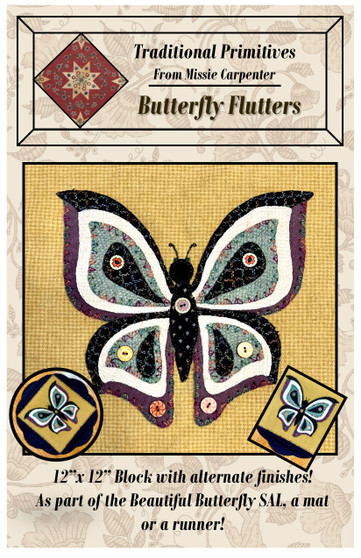 Butterfly Flutters-  Beautiful Butterflies Stitch Along