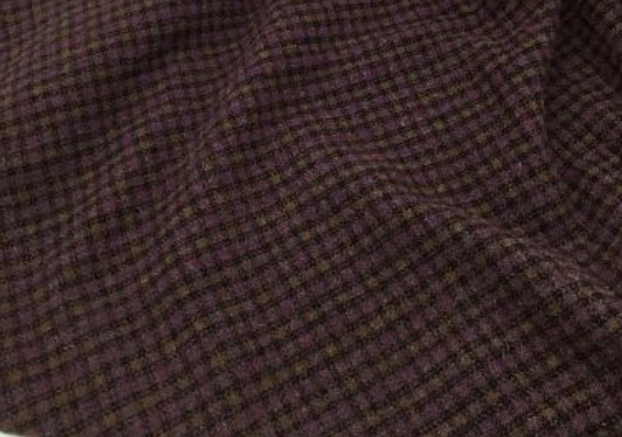 Purple Rain Woolen Fabric