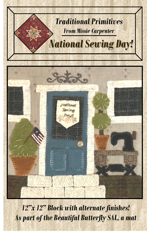 Wooly Block Adventure - National Sewing Day! Downloadable Pattern