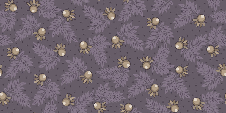 Garden Club Purple Ferns- 2666-55