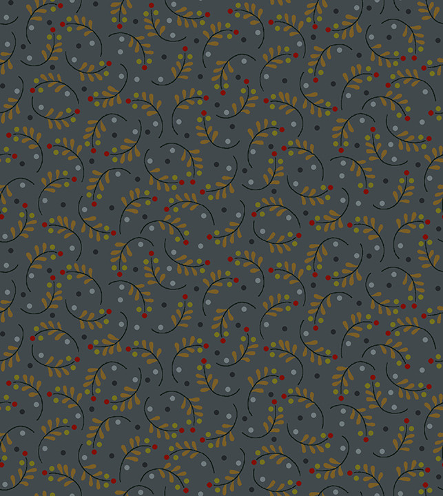 Rustic Homestead- Steel Blue Feather 9643-79