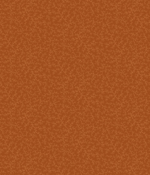 Treasured Past Fabric R621369D Rust Coral - Traditional Primitives