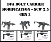 GEN 3 SCW BCM Kit Rifle Cal