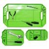 Grypmat Trio Pack with small, medium, and large silicone tool mats for secure, anti-slip tool storage