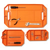Grypmat Trio Pack with small, medium, and large silicone tool mats for secure, anti-slip tool storage