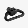 Magpul QDM low-profile QD sling swivel with dual-side tabs and black Melonite finish