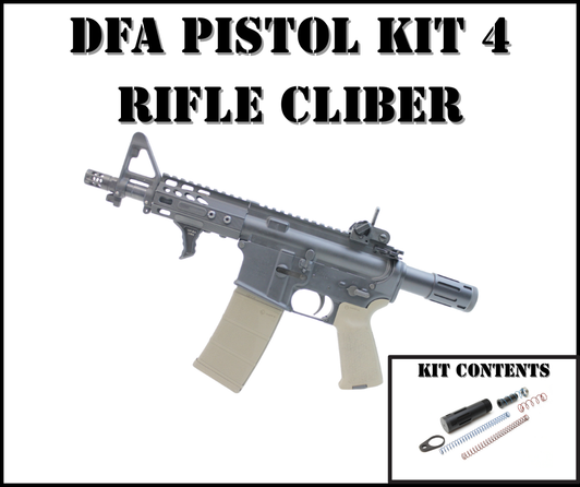 DFA 4" Pistol Kit - Rifle Cal